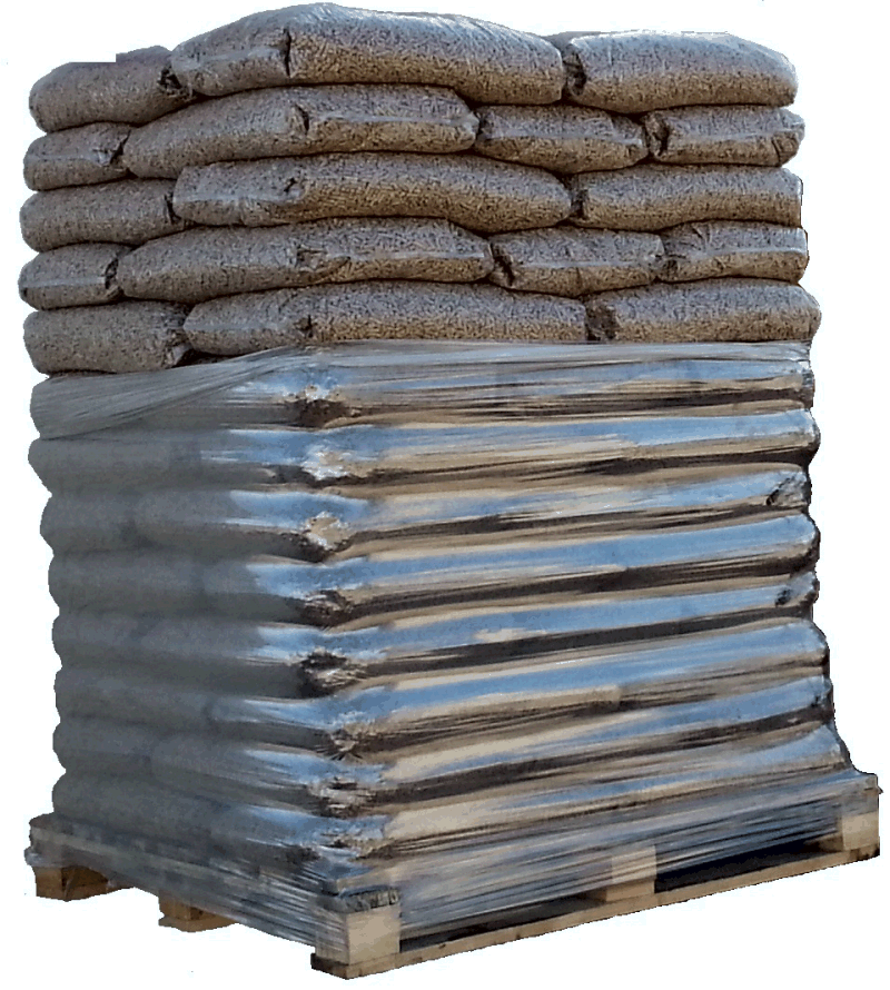 Premium 8mm Wood Pellets — pallet